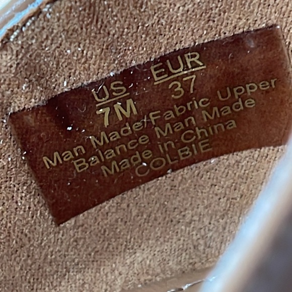 SAM AND LIBBY Women's Colbie Wedge Sandal Size 7 NEW - Picture 14 of 16